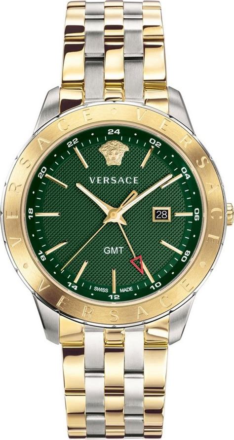 versace uhr uhren herrenuhr vebk00718 univers bicolor|Versace VEBK00718 Univers Bicolor GMT .